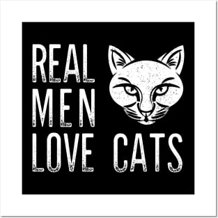 Real Men Love Cats Posters and Art